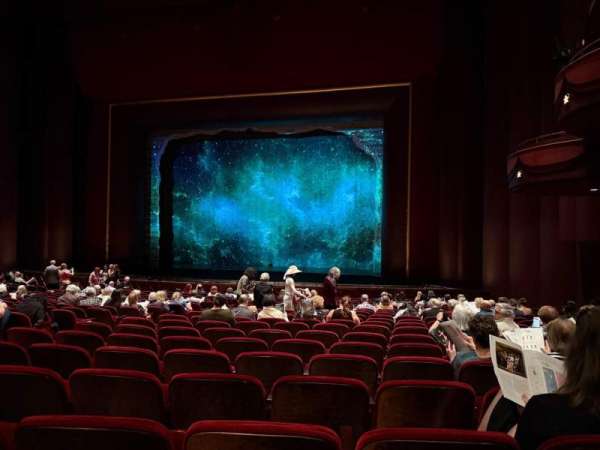 Brown Theater at the Wortham Center, section: Orchestra C, row: T, seat: 8
