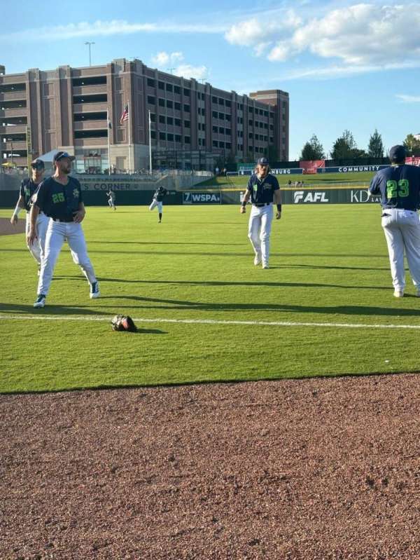 Fifth Third Park, Spartanburg, section: 102, row: A, seat: 4