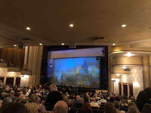 Hanover Theatre, section: Orchestra R, row: U, seat: 27