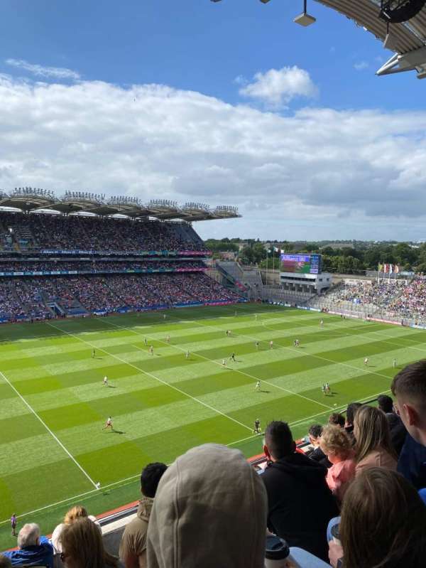 Croke Park, section: 708, row: F, seat: 25