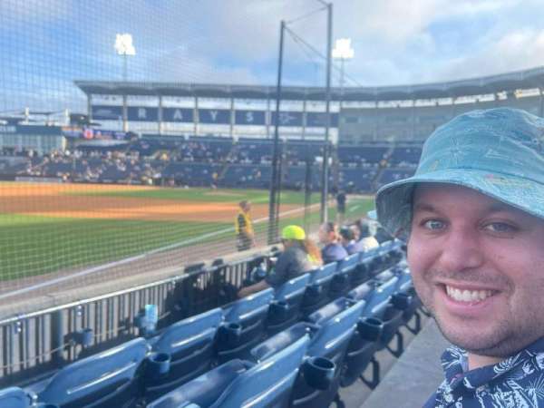 George M. Steinbrenner Field, section: 119, row: CC, seat: 12
