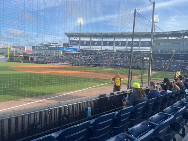 George M. Steinbrenner Field, section: 119, row: CC, seat: 112