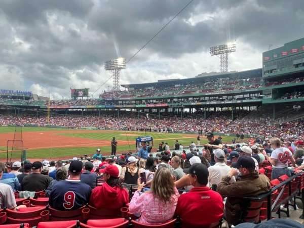 Fenway Park, section: Loge Box 157, row: 4, seat: 4