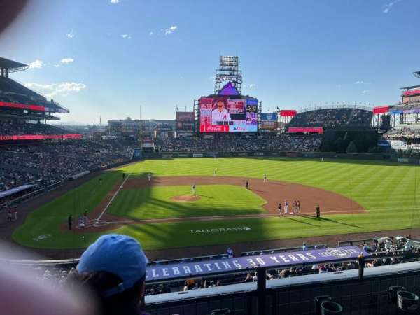 Coors Field, section: 225, row: 2, seat: 11