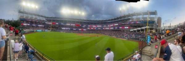 Progressive Field, section: 182, row: D, seat: 9