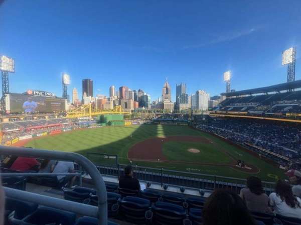 PNC Park, section: 222, row: D, seat: 13