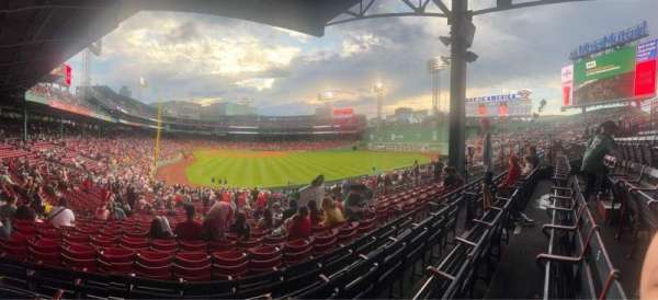 Fenway Park, section: Grandstand 2, row: 4, seat: 7