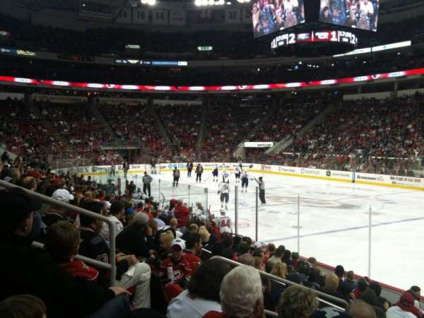 Lenovo Center, section: 101, row: L, seat: 3