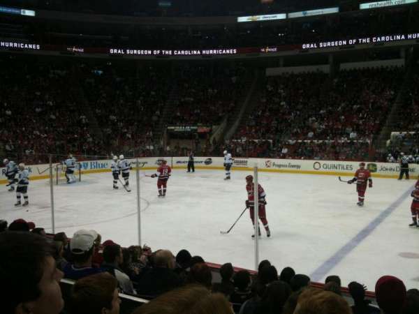 Lenovo Center, section: 120, row: H, seat: 1