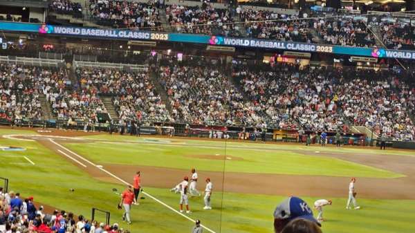 Chase Field, section: 108, row: 38, seat: 2