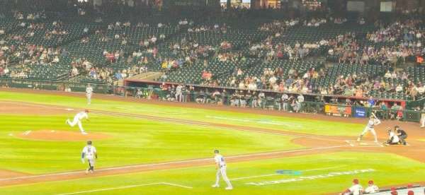Chase Field, section: 131, row: 27, seat: 4