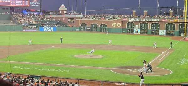 Oracle Park, section: 119, row: 39, seat: 2