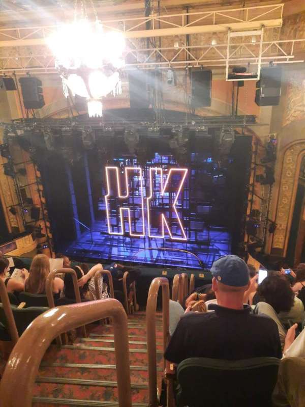 Shubert Theatre, section: Balcony R, row: F, seat: 2