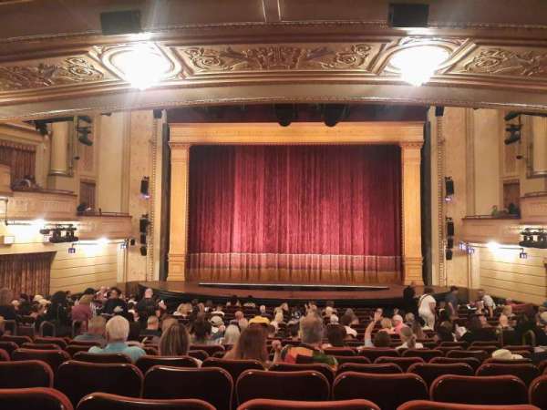 Majestic Theatre, section: Orchestra C, row: S, seat: 109
