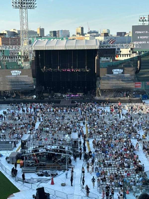 Fenway Park, section: Pavilion Box 3, row: E, seat: 9 10