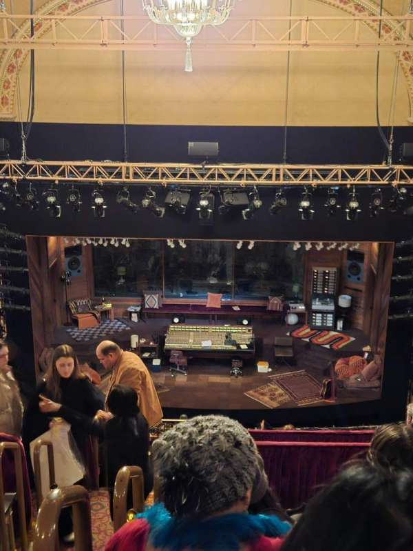 John Golden Theatre, section: Rear Mezzanine R, row: F, seat: 102