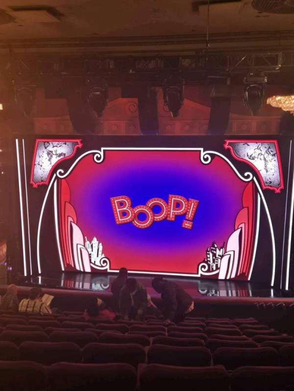 Broadhurst Theatre, section: Mezzanine C, row: L, seat: 111