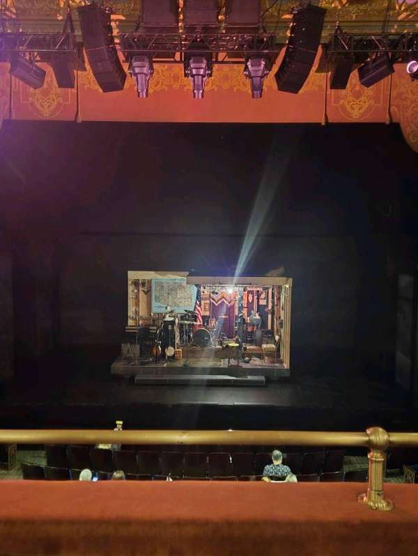 Longacre Theatre, section: Mezzanine C, row: B, seat: 107