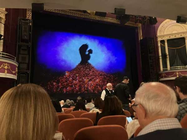 National Theatre, DC, section: Orchestra L, row: Q, seat: 7
