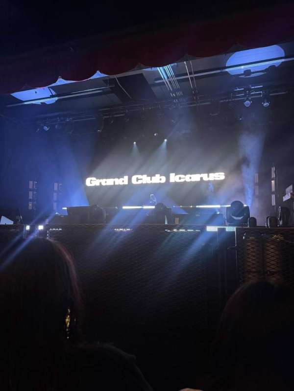 Marquee Theatre, section: A, row: B, seat: 16