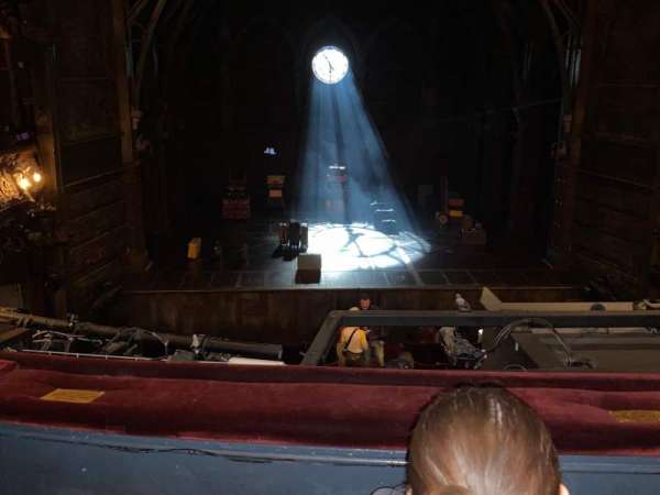 Palace Theatre, West End, section: Dress circle, row: B, seat: 19