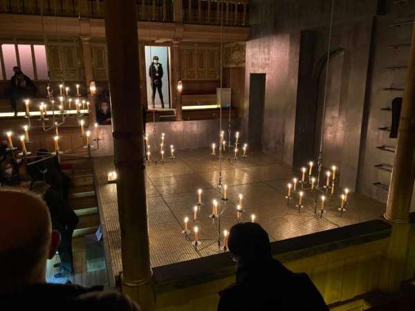 Sam Wanamaker Playhouse at Shakespeare's Globe, section: Circle, row: C, seat: 1