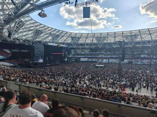 London Stadium, section: 237, row: 36, seat: 411
