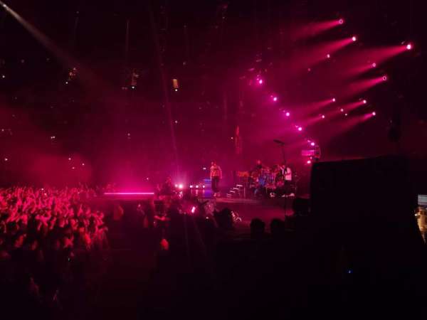 The O2, London, section: 112, row: E, seat: 392