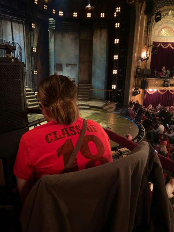 Walter Kerr Theatre, section: Box L, row: 1, seat: 4