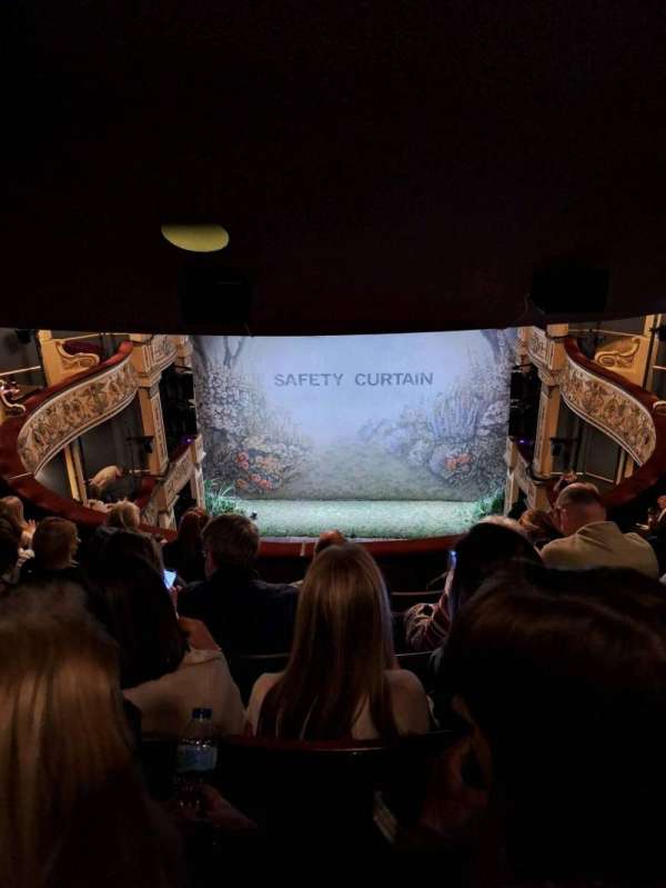 Duke of York's Theatre, section: Upper Circle, row: F, seat: 12