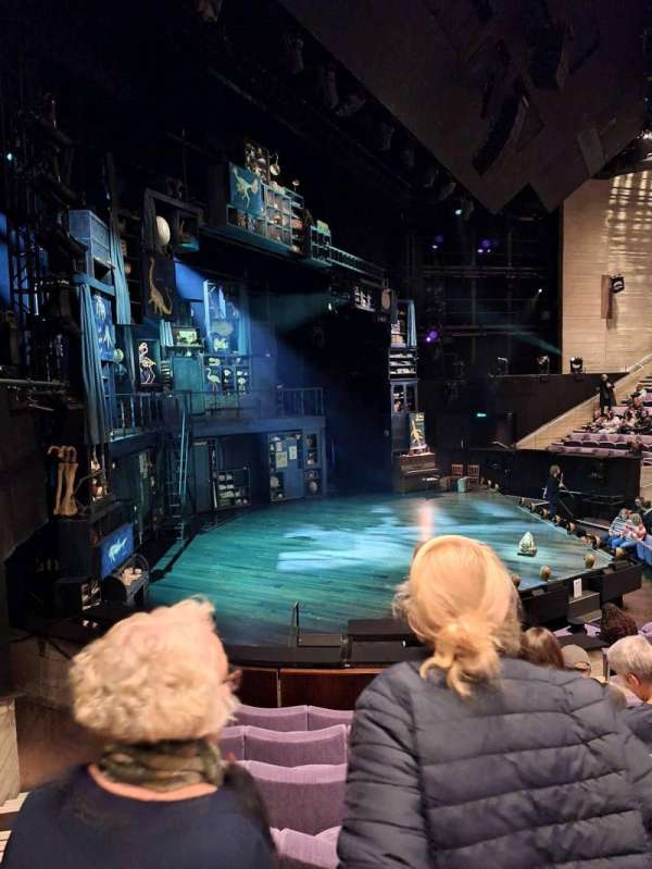 The Olivier Theatre at the National Theatre, section: Stalls, row: J, seat: 59