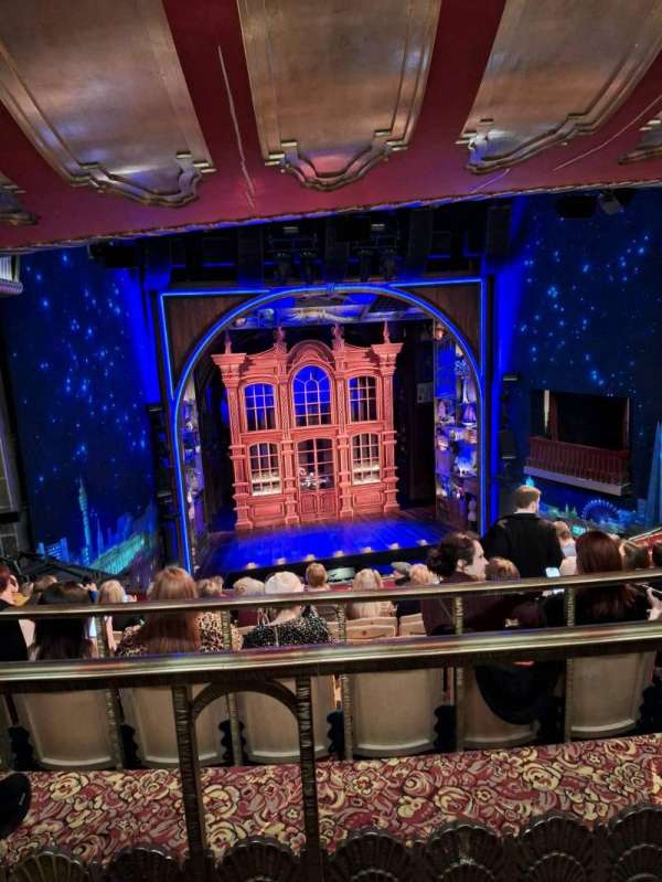 Savoy Theatre, section: Dress Circle, row: H, seat: 21
