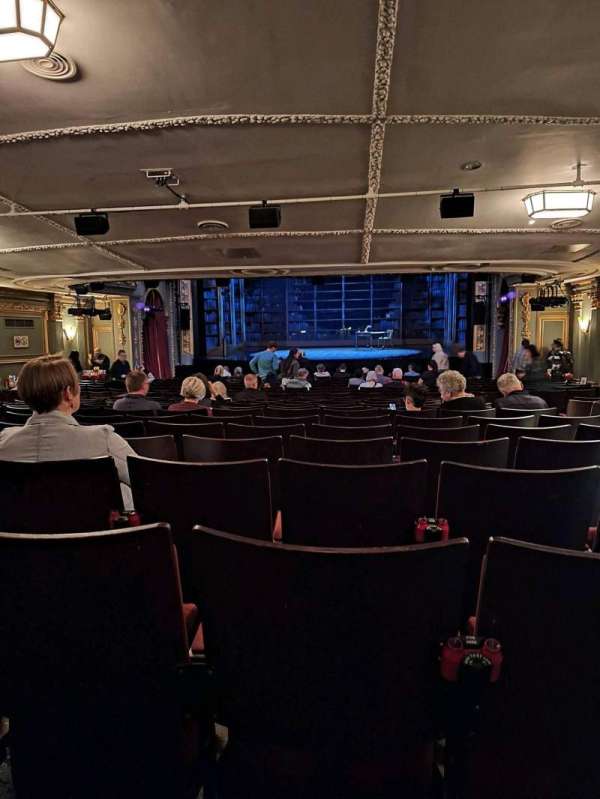 Aldwych Theatre, section: Stalls, row: U, seat: 10