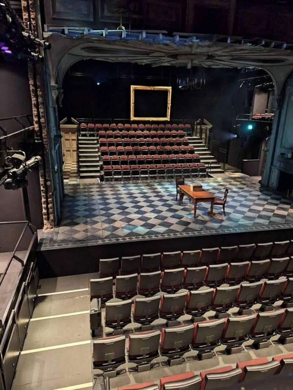 Dorfman Theatre, section: Circle, row: N, seat: 48