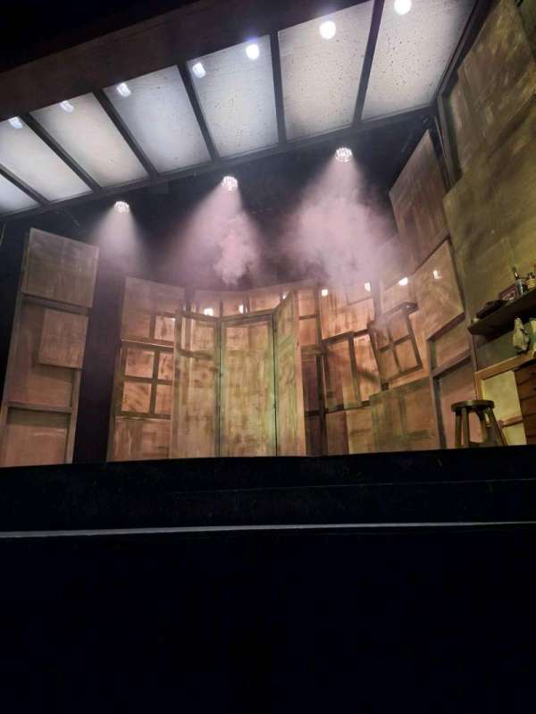 Charing Cross Theatre, section: Stalls, row: B, seat: 1