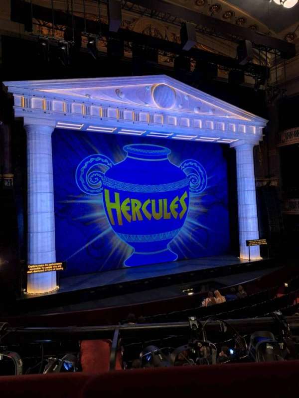 Theatre Royal Drury Lane, section: Royal Circle, row: A, seat: 39