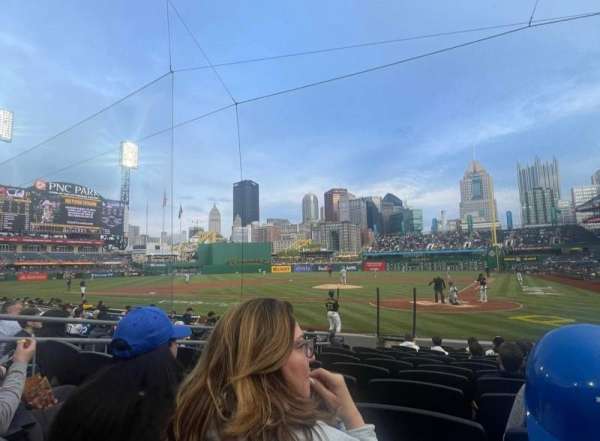 PNC Park, section: 19, row: M, seat: 4