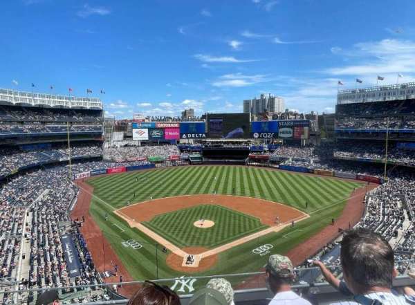 Yankee Stadium, section: 320A, row: 4, seat: 15
