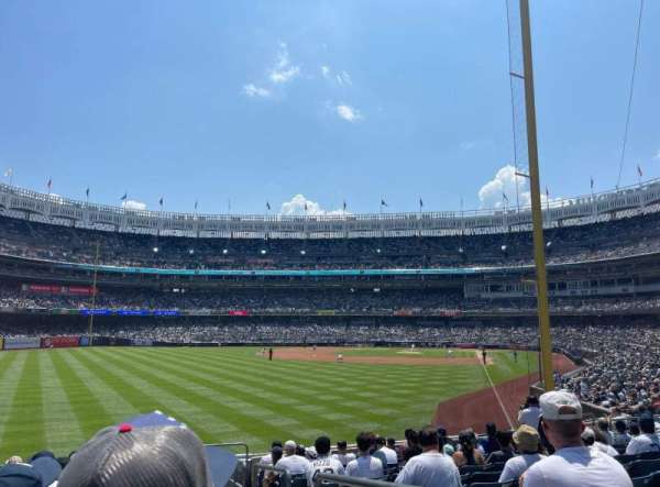 Yankee Stadium, section: 133, row: 12, seat: 1