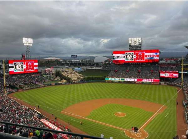 Angel Stadium, section: 518, row: A, seat: 11