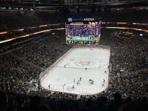 PPG Paints Arena, section: 210, row: N, seat: 5