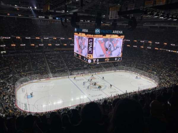 PPG Paints Arena, section: 205, row: L, seat: 16