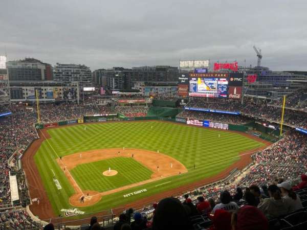 Nationals Park, section: 416, row: M, seat: 26