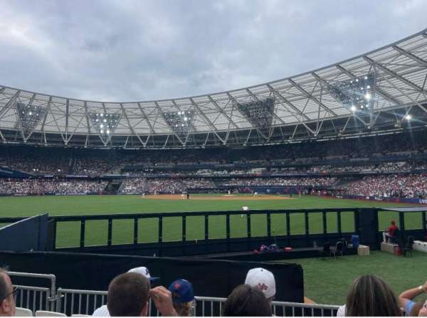 London Stadium, section: 141, row: 13, seat: 125