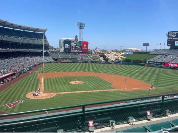 Angel Stadium, section: 331, row: C, seat: 5