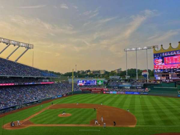Kauffman Stadium, section: 316, row: E, seat: 12