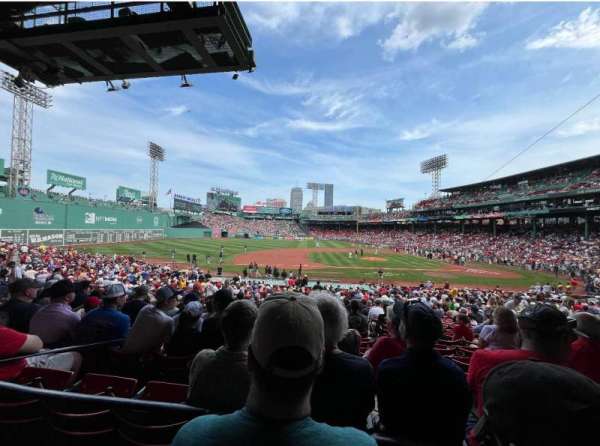 Fenway Park, section: Grandstand 26, row: 2, seat: 16