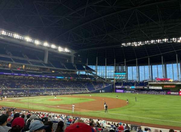 LoanDepot Park, section: 6, row: 7, seat: 9