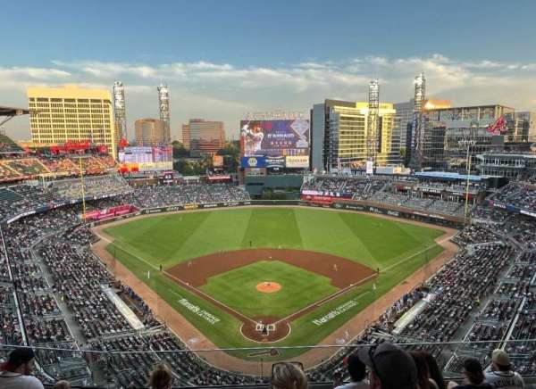 Truist Park, section: 426, row: 6, seat: 7