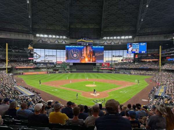 American Family Field, section: 219, row: 9, seat: 10
